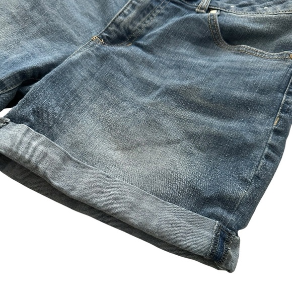 d. Jeans Roll up Denim Jean Shorts 4 - Picture 6 of 7
